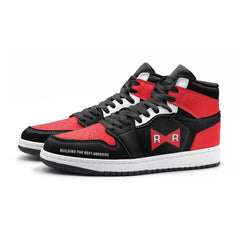 Red Ribbon Dragonball Z Mid 1 Basketball Shoes