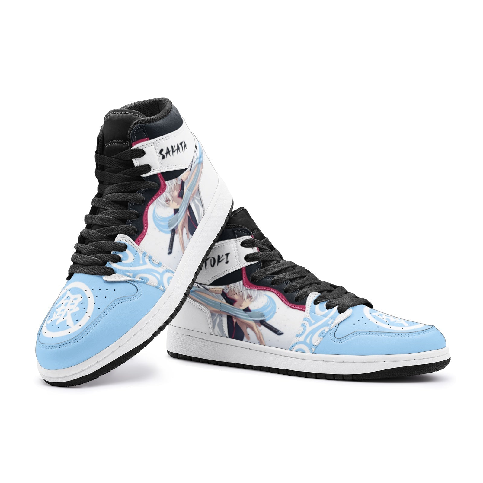 Sakata Gintoki Gintama Mid 1 Basketball Shoes