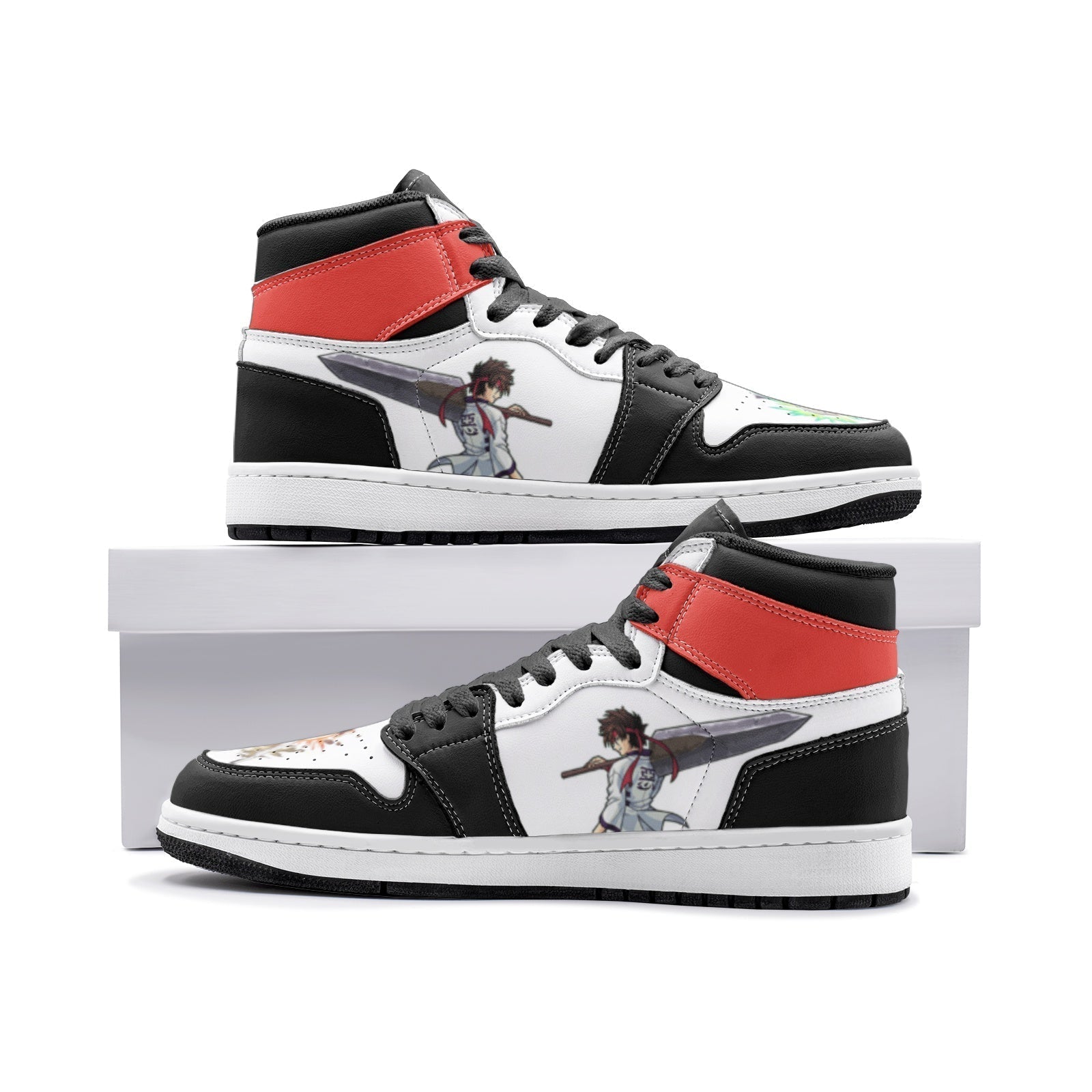 Sanosuke Sagara Rurouni Kenshin Mid 1" Basketball Shoes