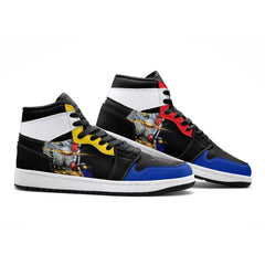 Scribble RX-78 Gundam Mid 1 Basketball Shoes
