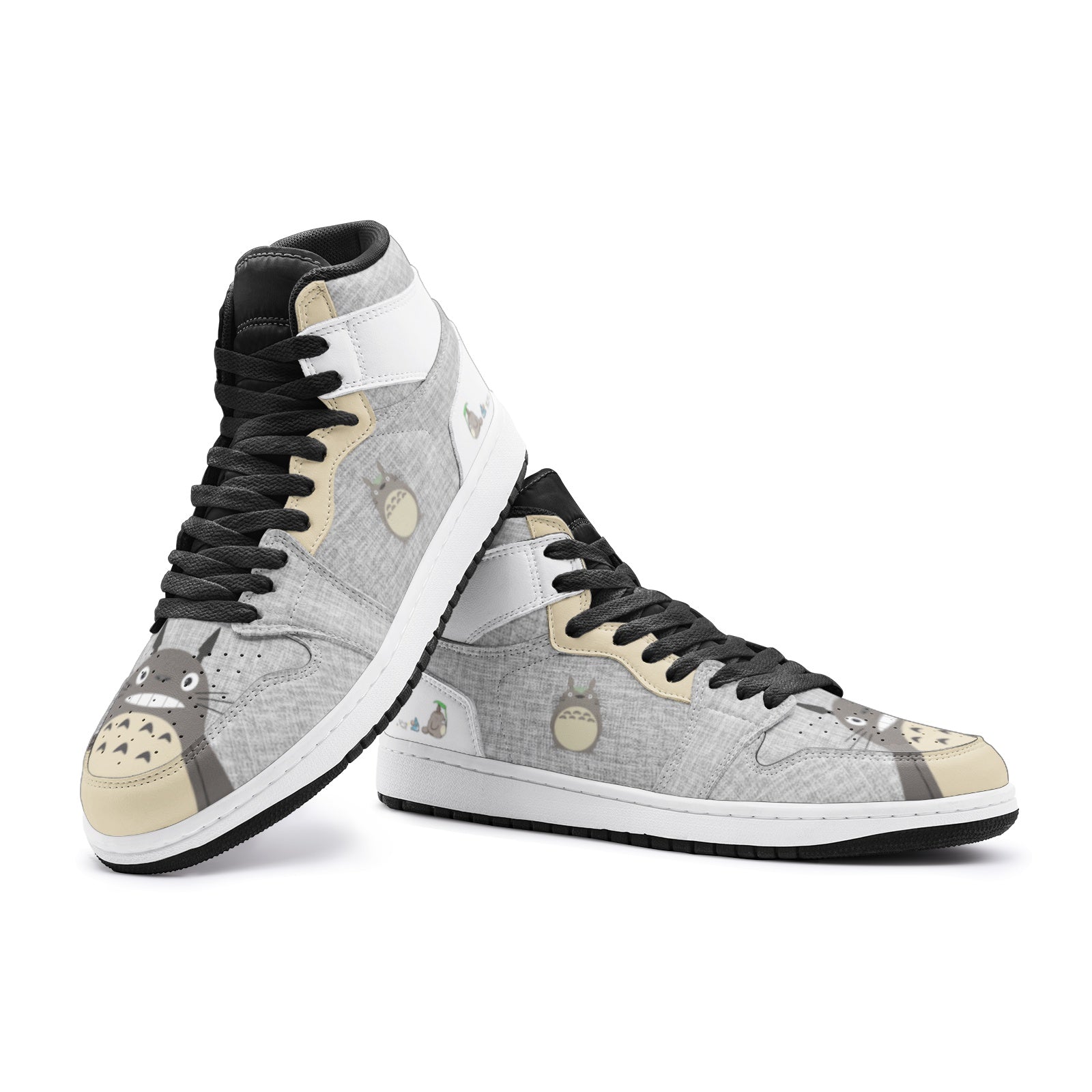 Totoro Smile My Neighbor Totoro Mid 1 Basketball Shoes