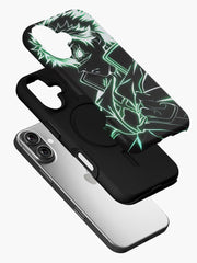 Nysekai "Neon Wind" Demon Slayer iPhone 11Pro - 16Pro Tough Case - Nysekai