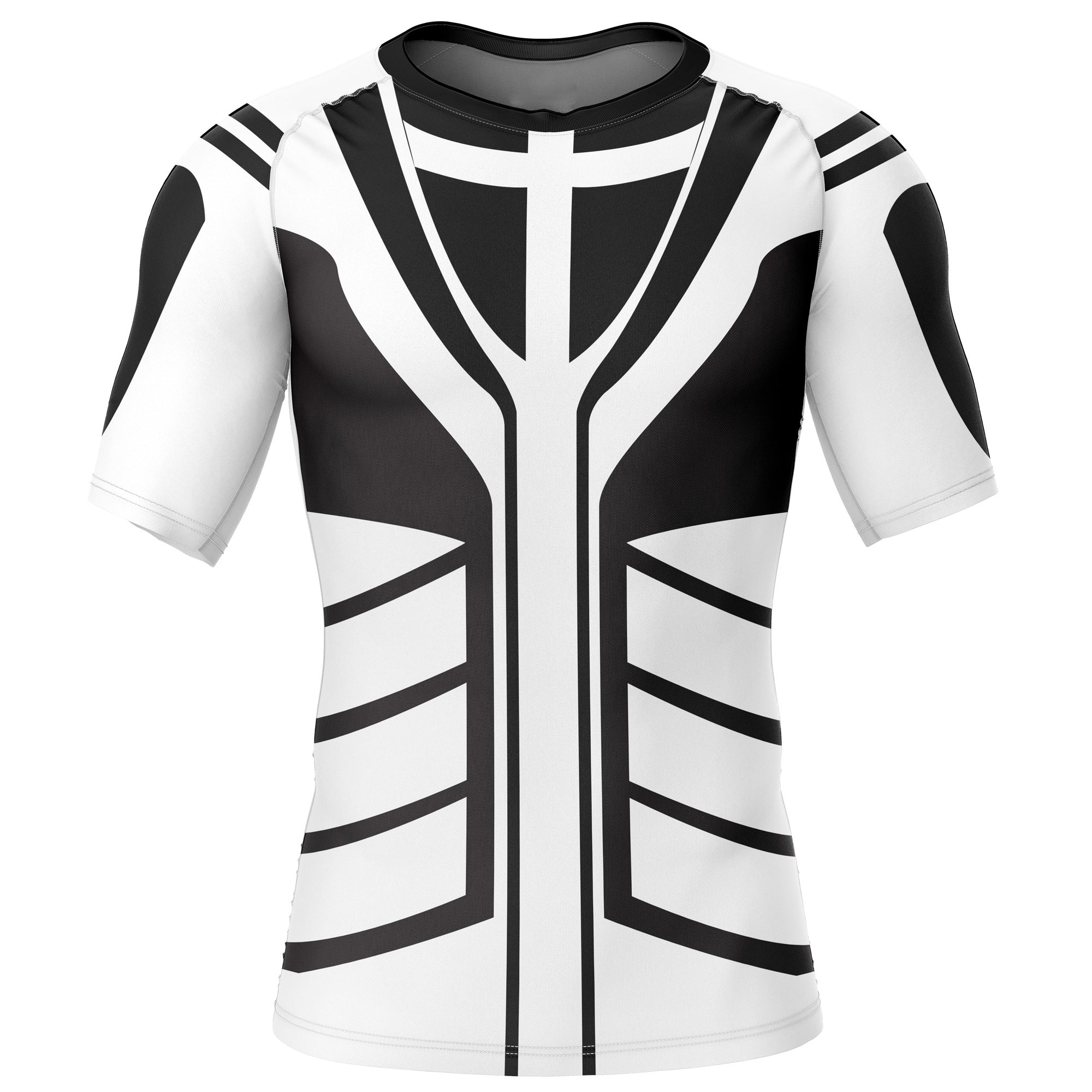 Fullbring Ichigo Bleach Short Sleeve Rash Guard Compression Shirt