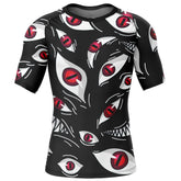 Pride Full Metal Alchemist Short Sleeve Rash Guard Compression Shirt