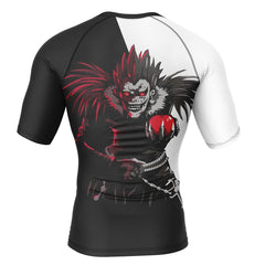 Ryuk Death Note Short Sleeve Rash Guard Compression Shirt