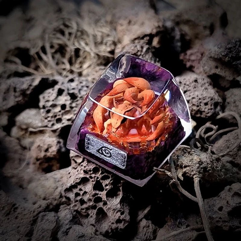 Nysekai "Red Fire Dragon" Naruto Resin Keycap - Nysekai