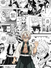 Nysekai "Sanemi" Demon Slayer iPhone 11Pro max - 16Pro max Tough Case - Nysekai