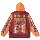 Asuka Langley Sohryu x Eva 02 Neon Genesis Evangelion Streetwear Hoodie