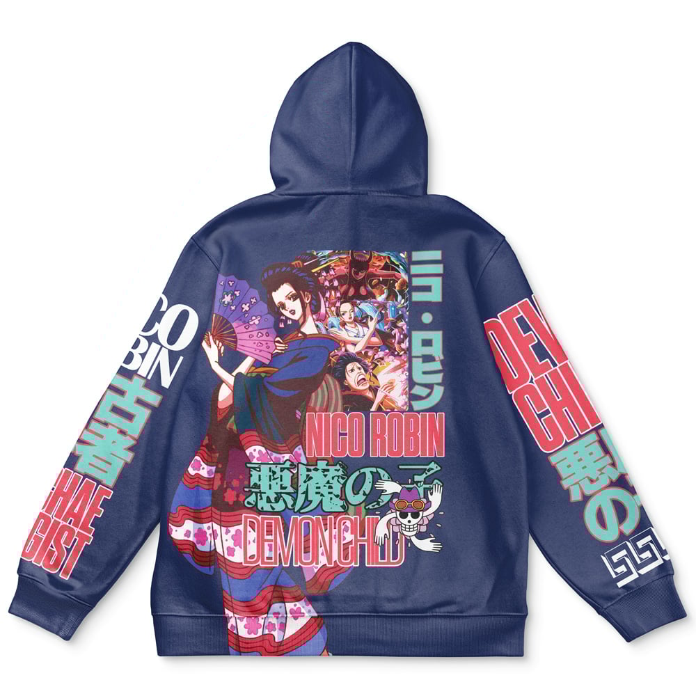 Nico Robin V2 One Piece Streetwear Hoodie