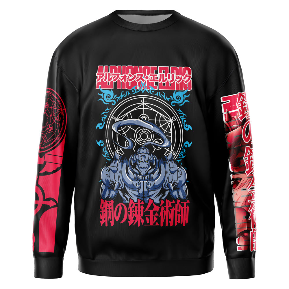 Alphonse Elric Fullmetal Alchemist" Streetwear Sweatshirt