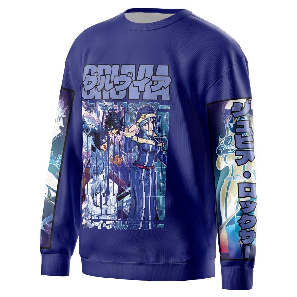 Gruvia Fairy Tail Streetwear Sweatshirt