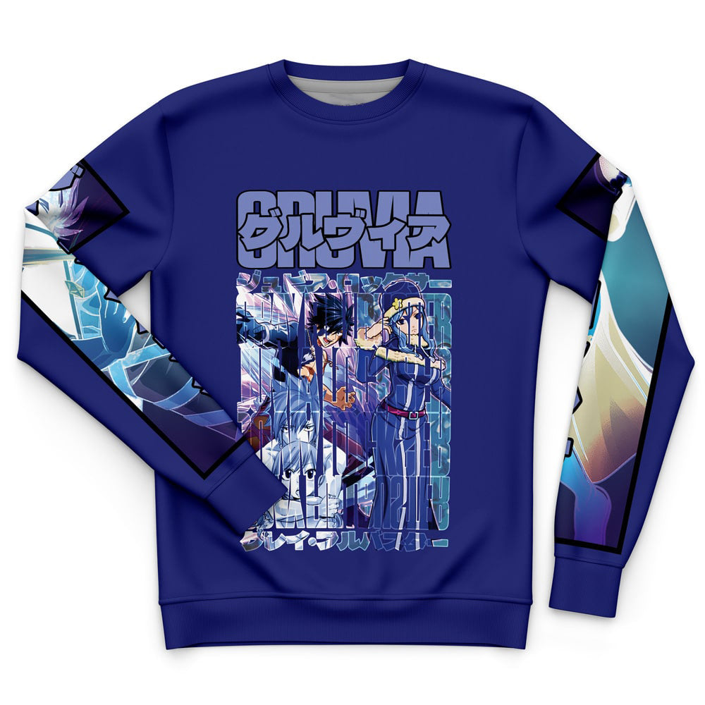 Gruvia Fairy Tail Streetwear Sweatshirt