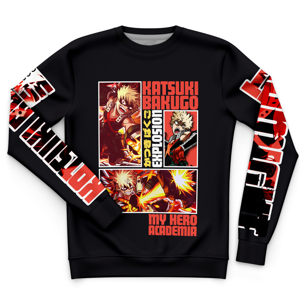 Katsuki Bakugo My Hero Academia Streetwear Sweatshirt