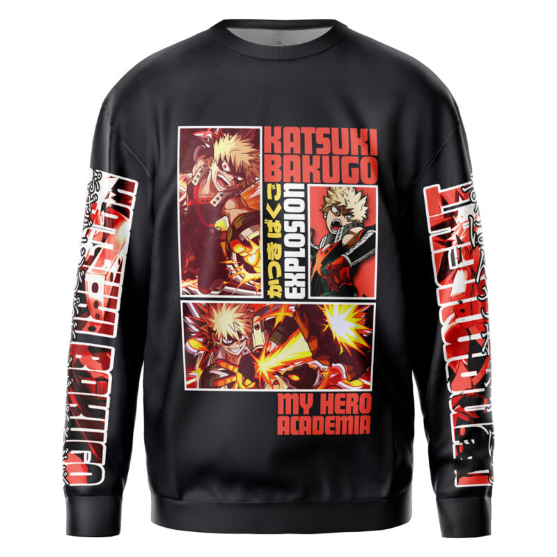 Katsuki Bakugo My Hero Academia Streetwear Sweatshirt