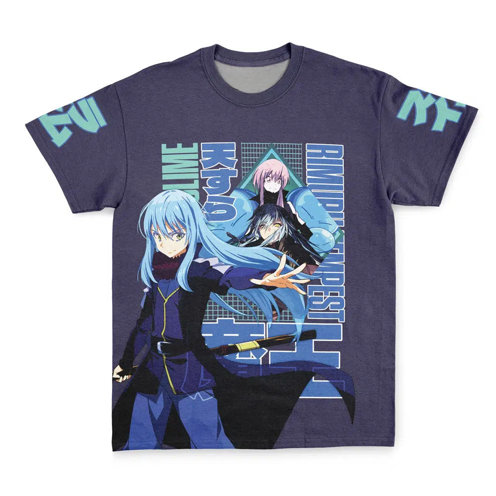 Rimuru Tempest V3 That Time I Got Reincarnated as a Slime Streetwear T-Shirt