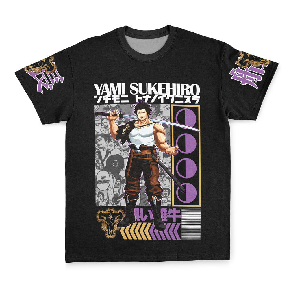 Yami Sukehiro V2 Black Clover Streetwear T-Shirt