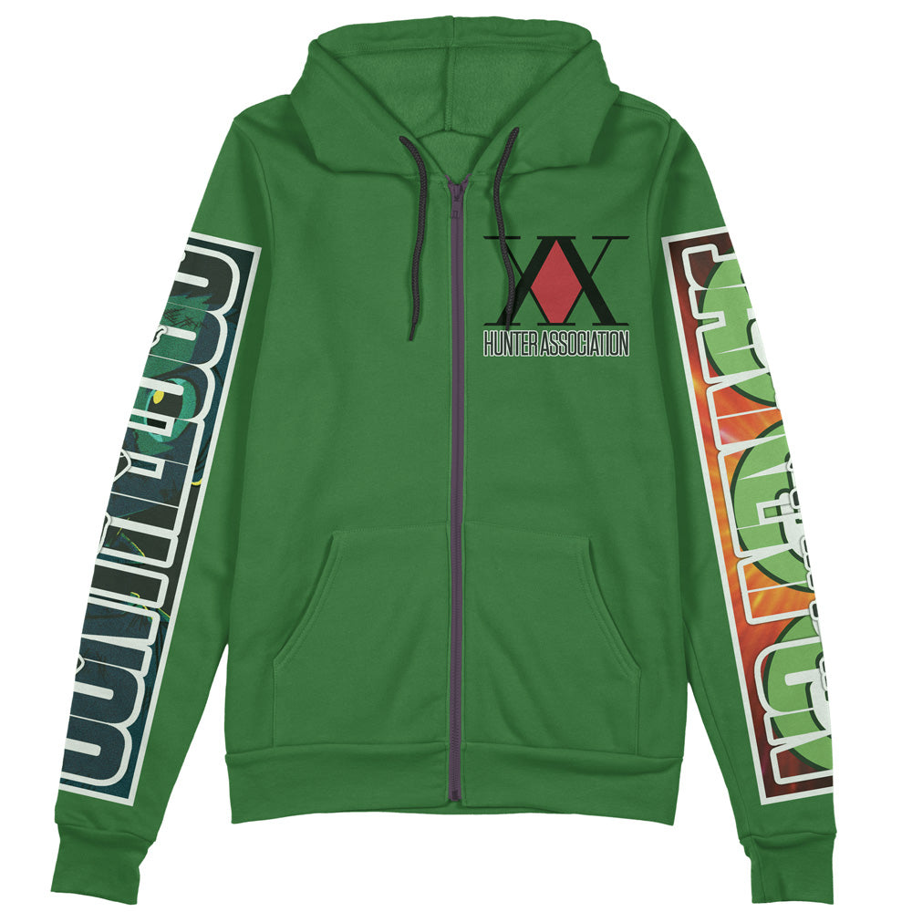 Gon Freecss Hunter x Hunter Streetwear Zip Hoodie Jacket