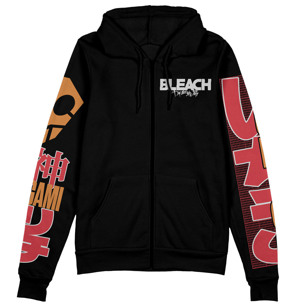 Kurosaki Ichigo TYBWA V3 Bleach Streetwear Zip Hoodie Jacket
