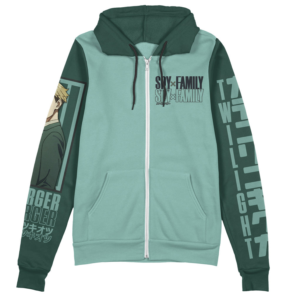 Loid Forger Spy x Family Streetwear Zip Hoodie Jacket