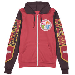 Megumin Konosuba Streetwear Zip Hoodie Jacket