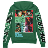 Midoriya Izuku My Hero Academia" Streetwear Zip Hoodie Jacket