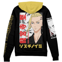 Ryuguji Ken Tokyo Revengers" Streetwear Zip Hoodie Jacket