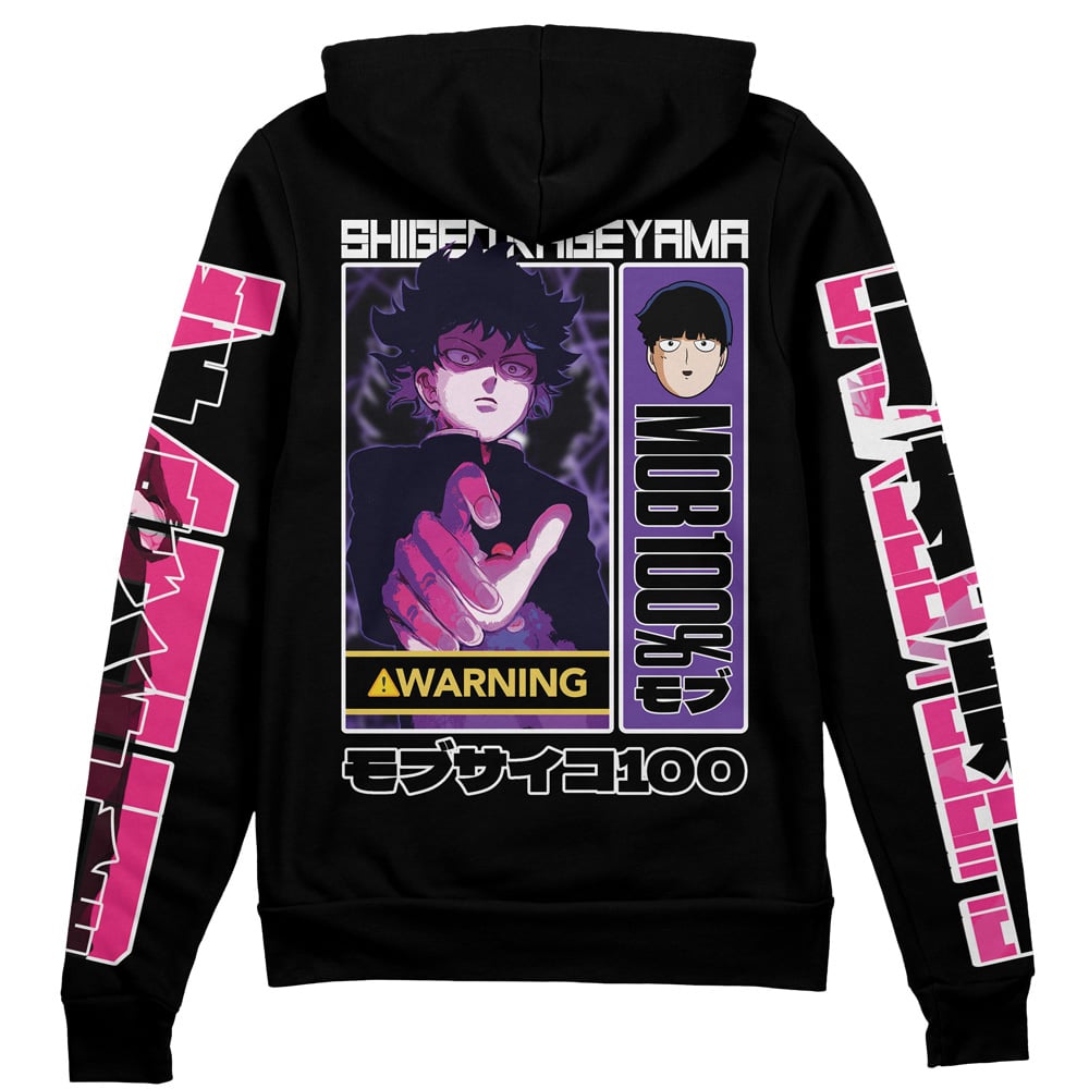 Shigeo Kageyama Mob Psycho 100" Streetwear Zip Hoodie Jacket