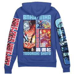 Todoroki Shoto My Hero Academia Streetwear Zip Hoodie Jacket