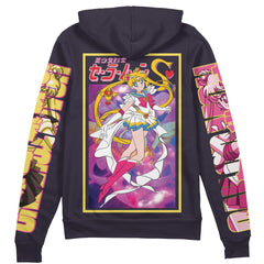 Usagi Tsukino Sailor Moon" Streetwear Zip Hoodie Jacket