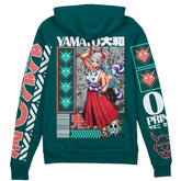Yamato One Piece" Streetwear Zip Hoodie Jacket