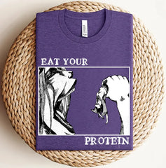 Attack On Titan - Eat Your Protein T-Shirt - Nysekai