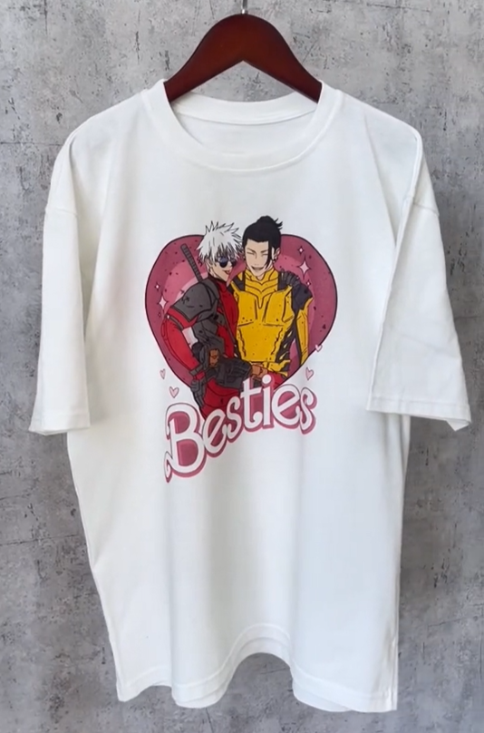 Besties Gojo Geto T Shirt - Nysekai