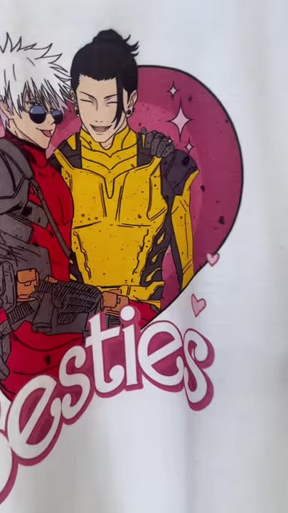 Besties Gojo Geto T Shirt - Nysekai