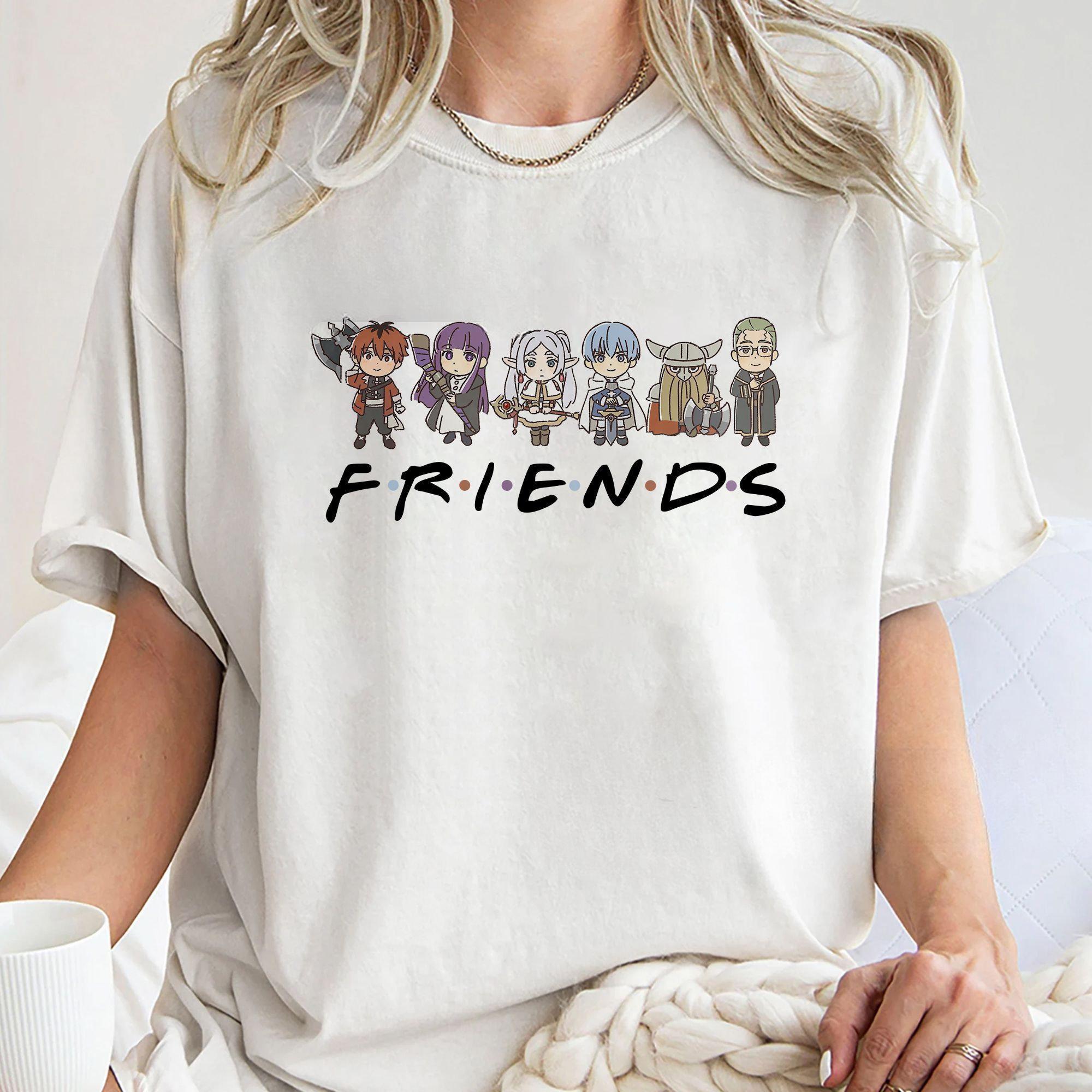 Beyond Journey's End Friends - Sousou no frieren T shirt - Nysekai