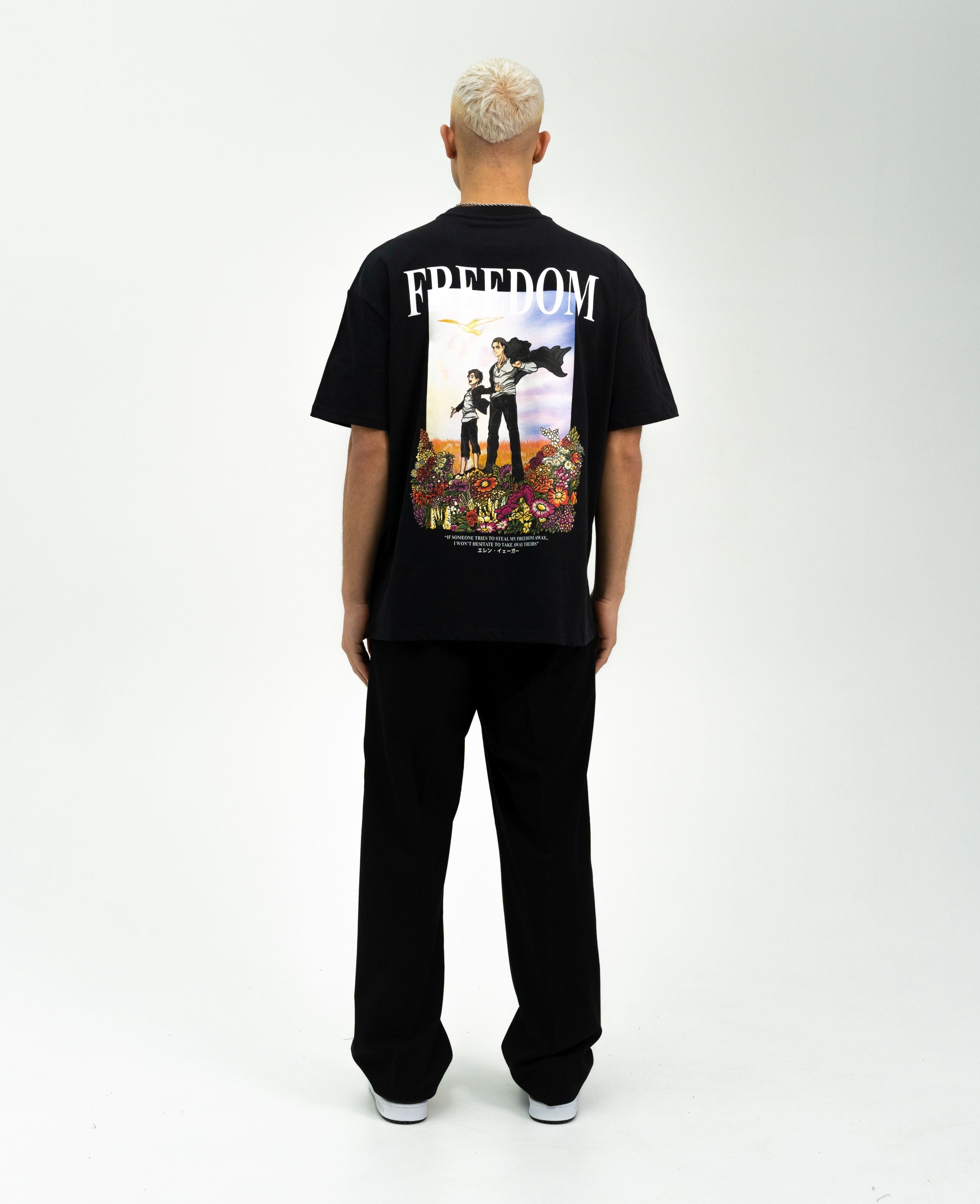 "Eren X Freedom - AOT" Oversize T-Shirt