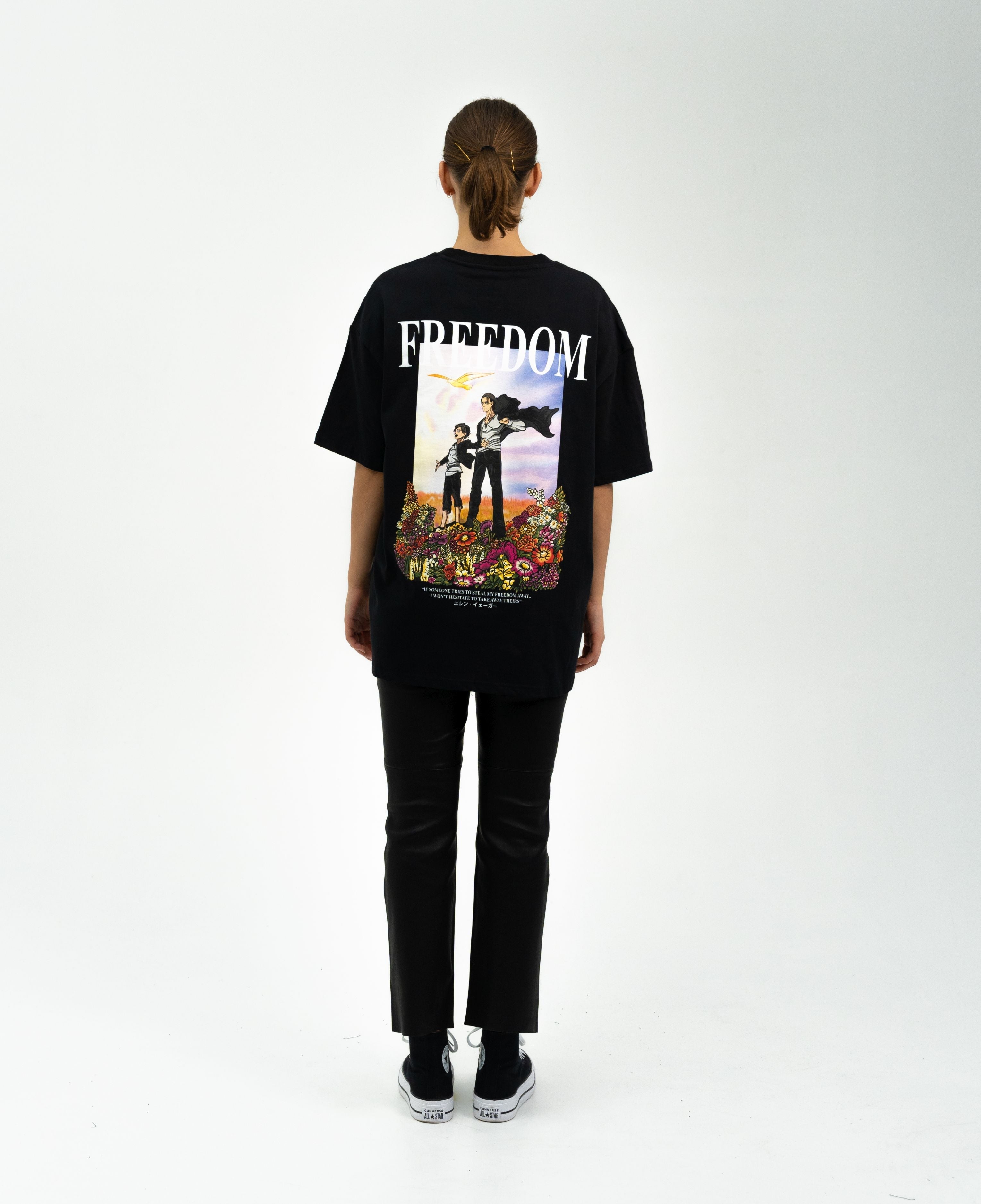 "Eren X Freedom - AOT" Oversize T-Shirt