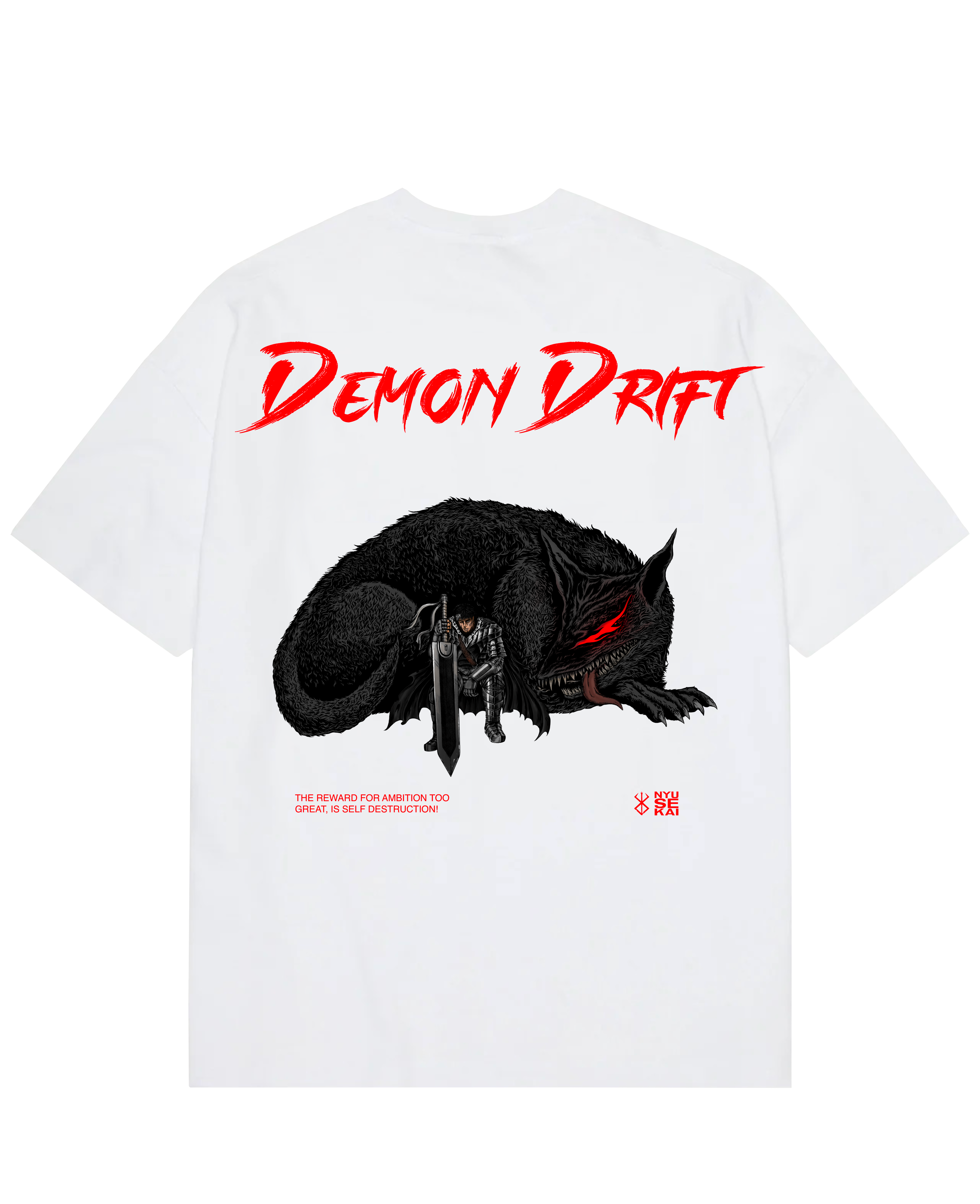"Guts X Demon Dog - Berserk" Oversize T-Shirt