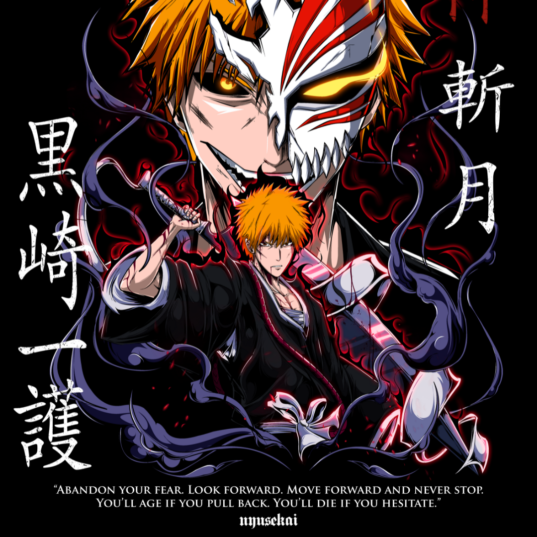"Ichigo X Hollow mask - Bleach" Oversize T-Shirt