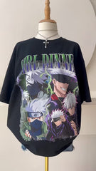 Kakashi Gojo Girl Dinner T Shirt - Nysekai