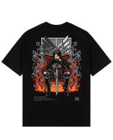 "Levi X Throne - AOT" Oversize T-Shirt
