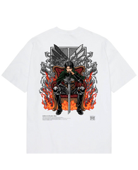 "Levi X Throne - AOT" Oversize T-Shirt