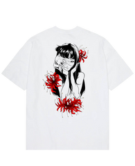 "Tomie X Flowers" Oversize T-Shirt