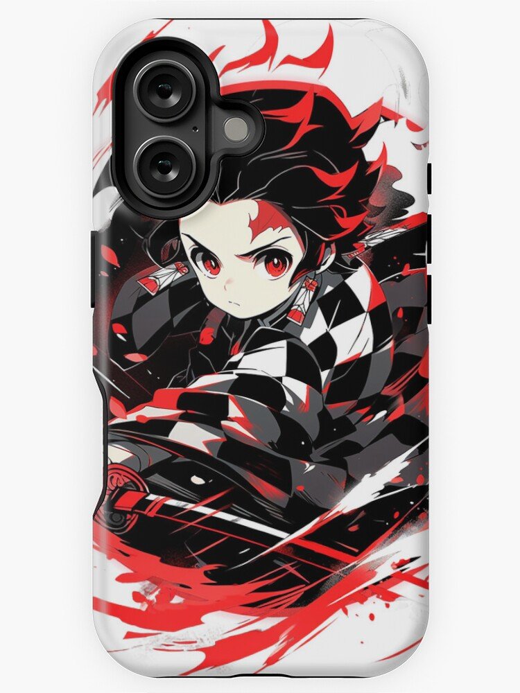 Nysekai "Tanjiro V1" Demon Slayer iPhone 11Pro max - 16Pro max Tough Case - Nysekai