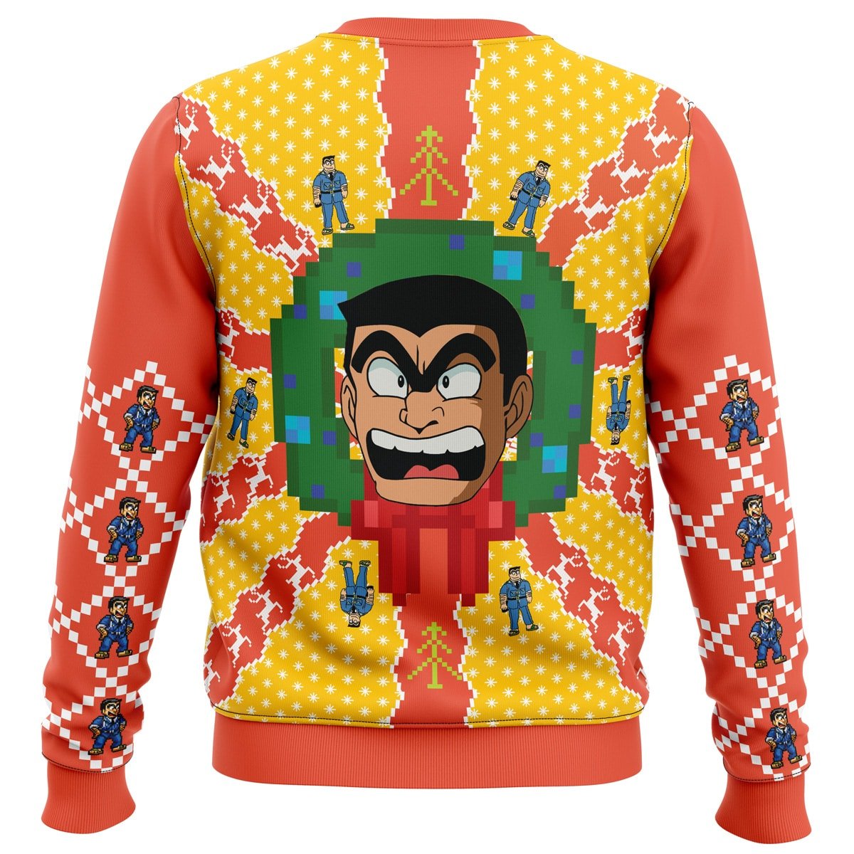 KochiKame Tokyo Beat Cops Ugly Christmas Sweater