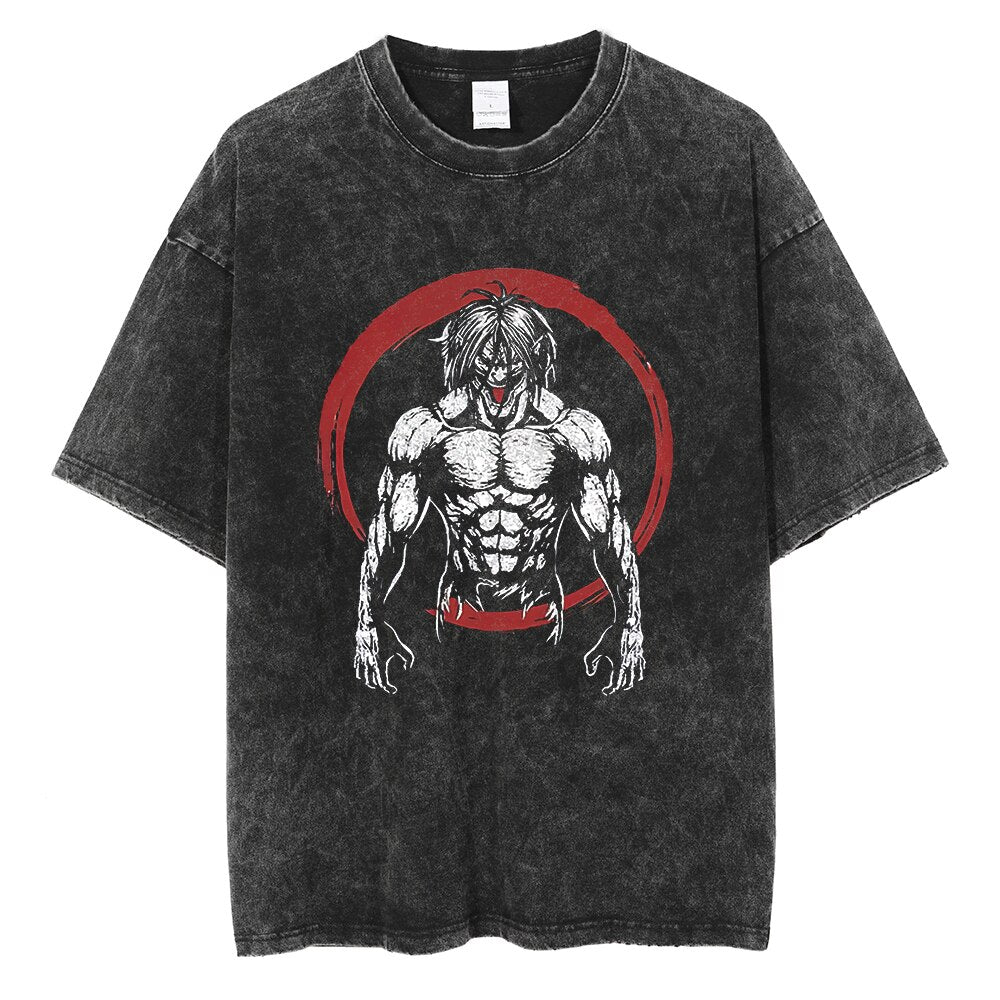 Nysekai "Titan Erin" Vintage Oversized T Shirt