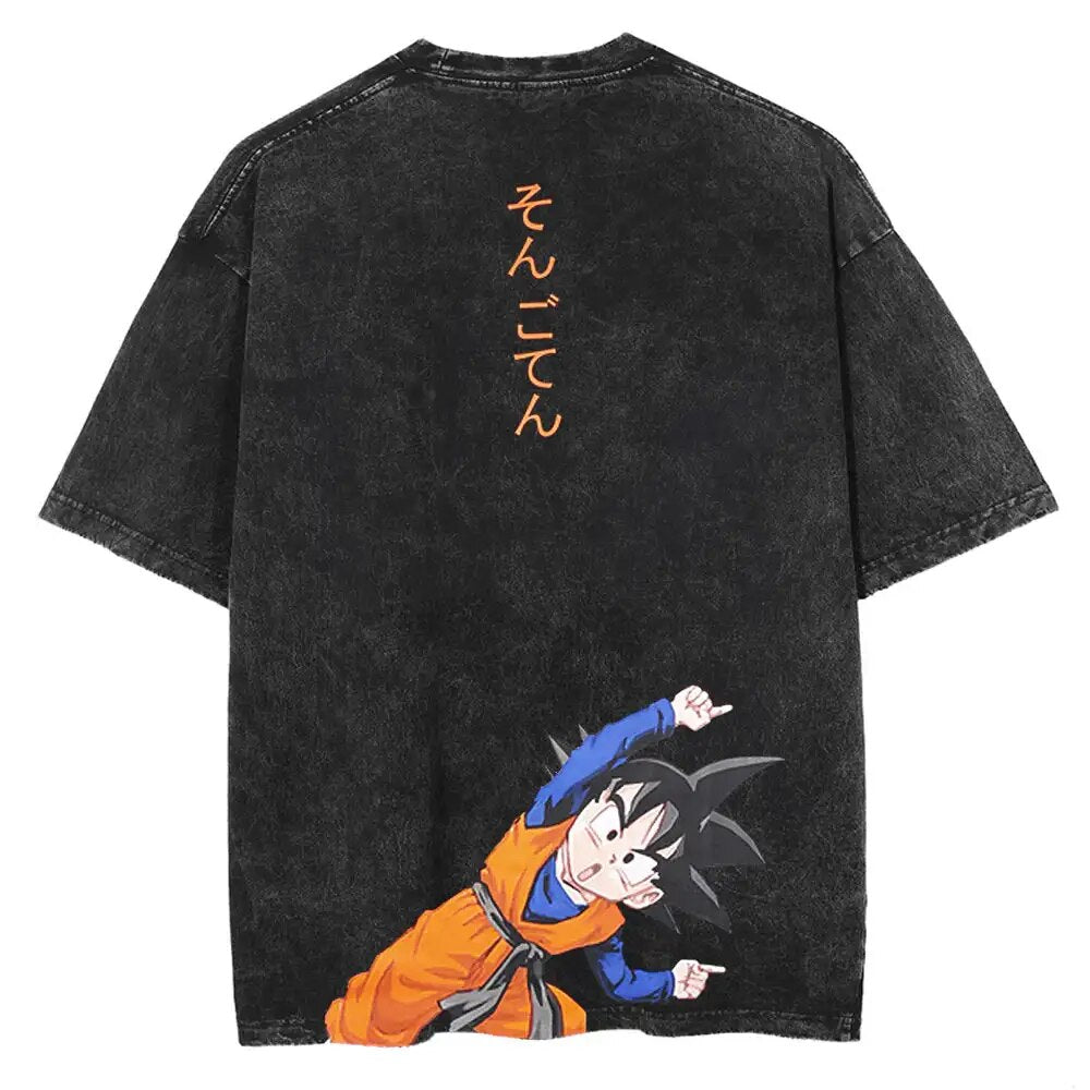 Nysekai "Team Fusion" Vintage Oversized T Shirt