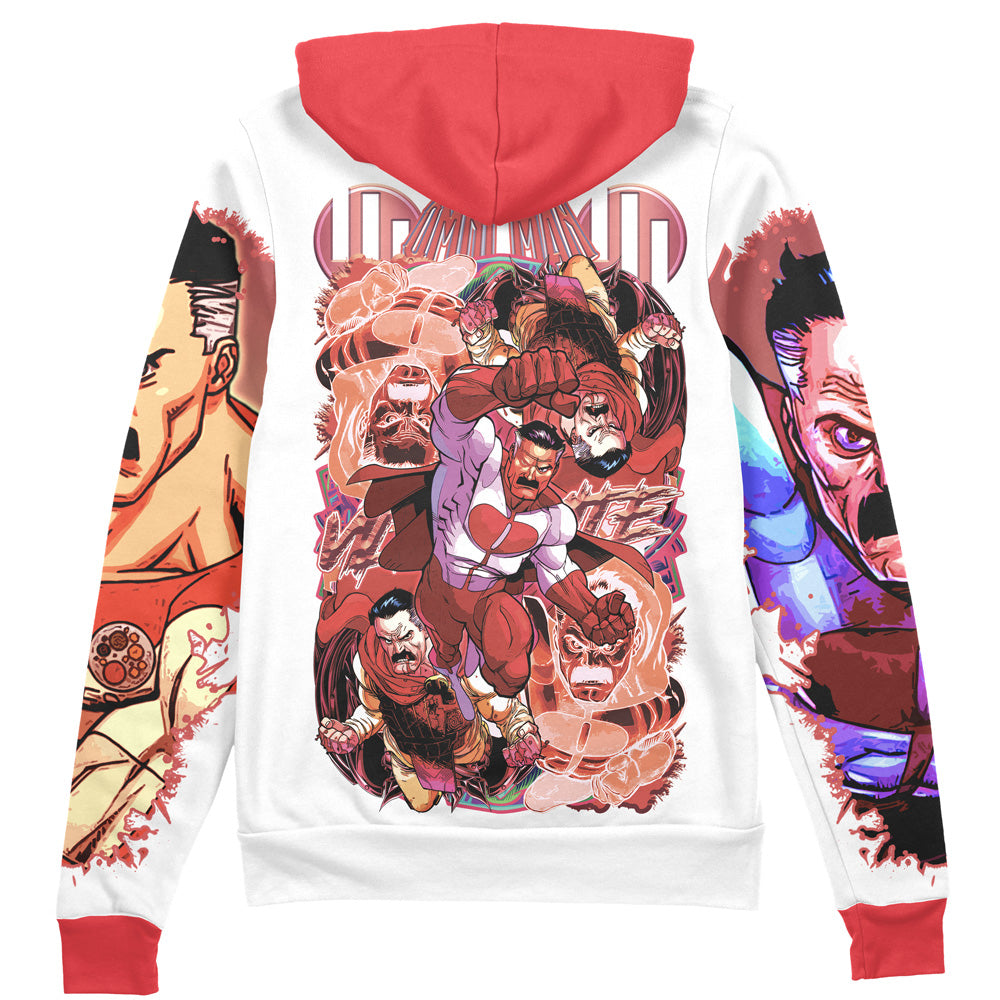 Omni-Man Invincible Streetwear Zip Hoodie Jacket