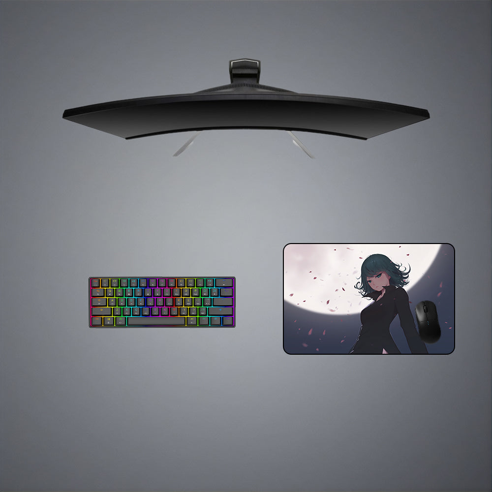 Tatsumaki Moon Design M-XXL Size Gaming Mouse Pad, Computer Desk Mat