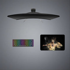 One Piece Ace Flames Design M-XXL Size Gaming Mouse Pad, Computer Desk Mat