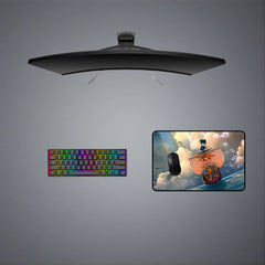 One Piece Boat Design M-XXL Size Gaming Mouse Pad, Computer Desk Mat